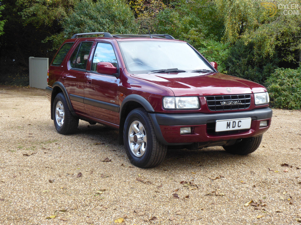 1999 Vauxhall Frontera 3.2 V6 Limited 5 Speed Manual, foto 2