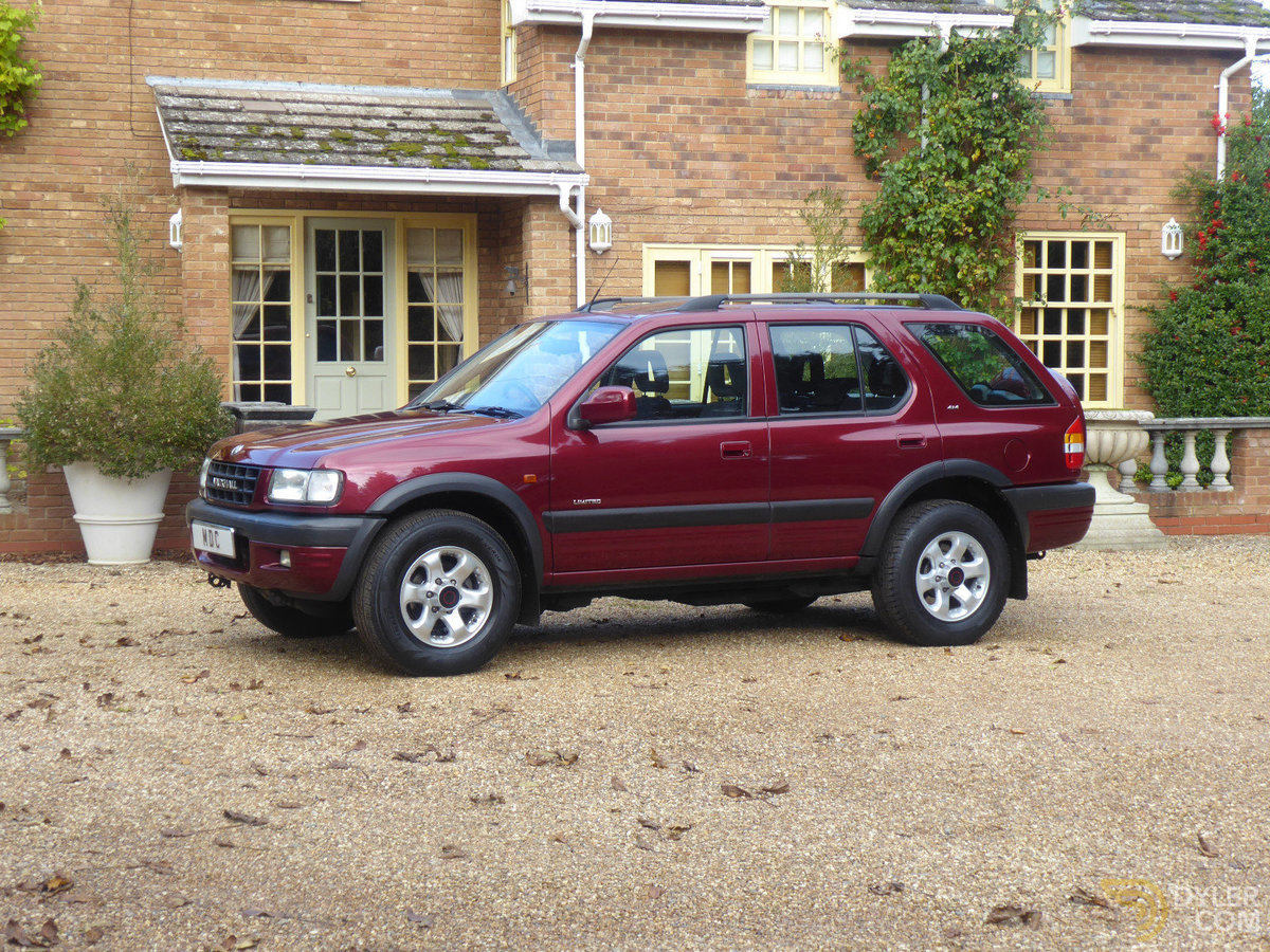 1999 Vauxhall Frontera 3.2 V6 Limited 5 Speed Manual, foto 3