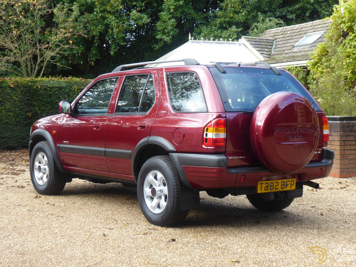 1999 Vauxhall Frontera 3.2 V6 Limited 5 Speed Manual, foto 5
