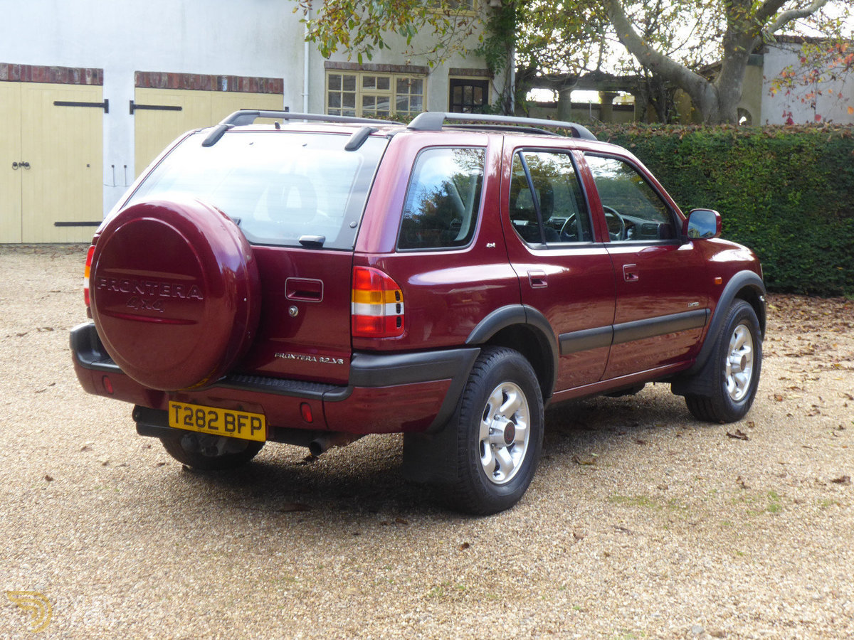 1999 Vauxhall Frontera 3.2 V6 Limited 5 Speed Manual, foto 9