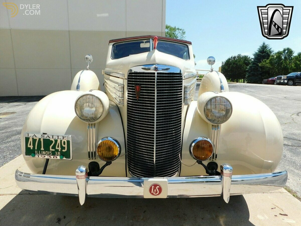 1937 La Salle Series 50 4 Door Convertible, foto 7