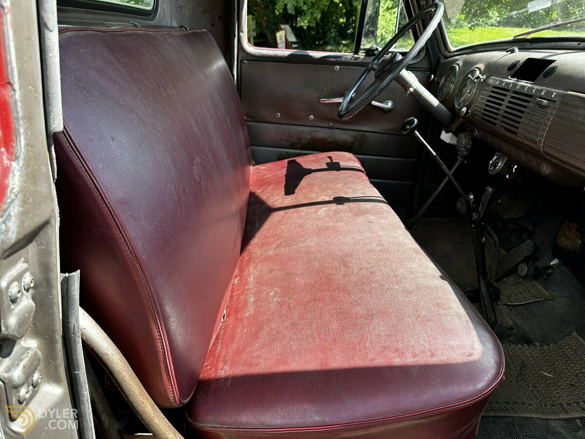1953 Chevrolet Advance Design 6100 flat bed truck, foto 12