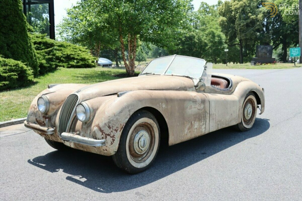 1950 Jaguar XK 120, foto 2