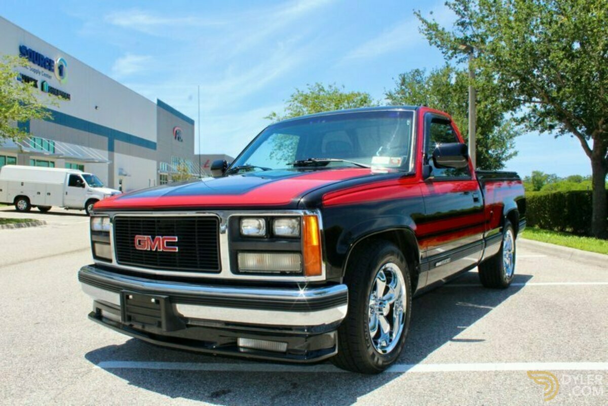 Classic 1989 GMC Sierra 1500 Wideside Short Bed For Sale. Price 21
