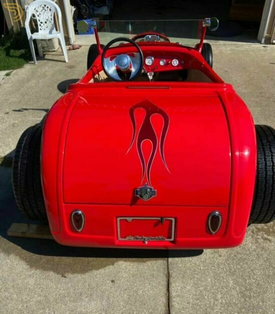 1932 Ford Roadster 3/4 Harley Davidson Power, foto 6