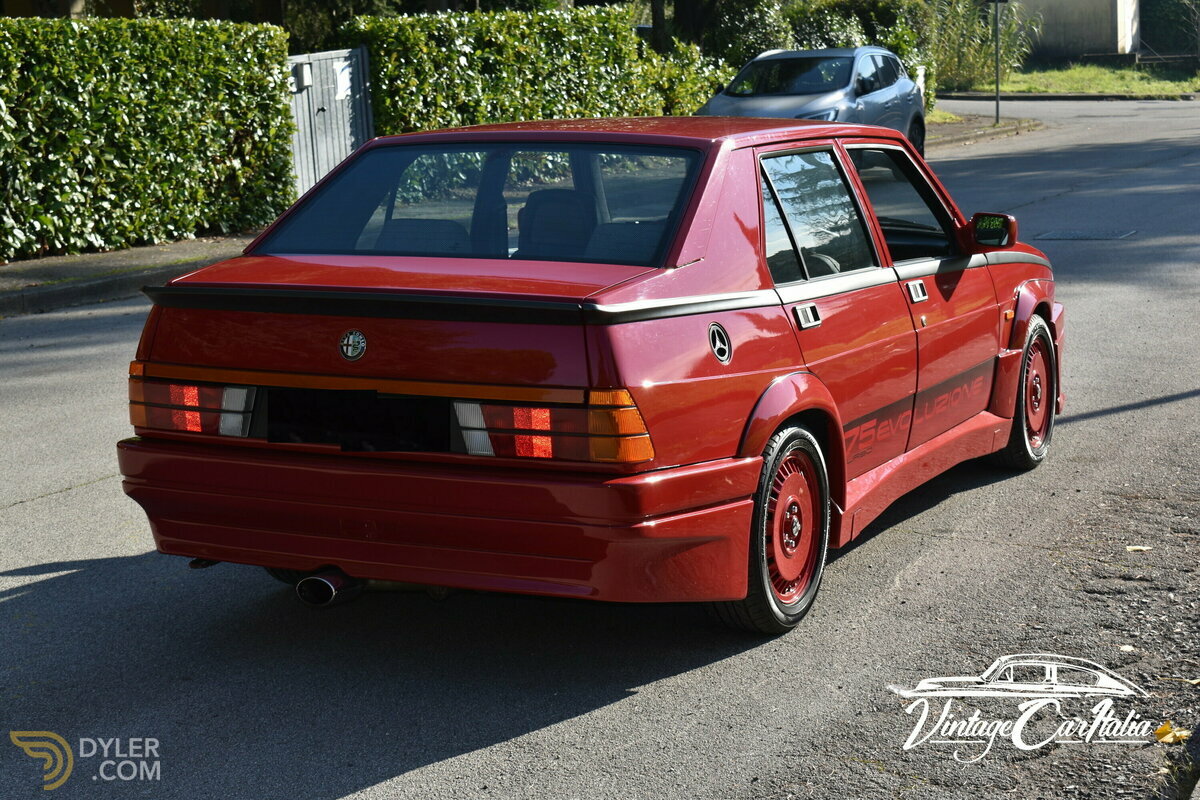 1987 Alfa Romeo 75 Turbo Evoluzione, foto 8