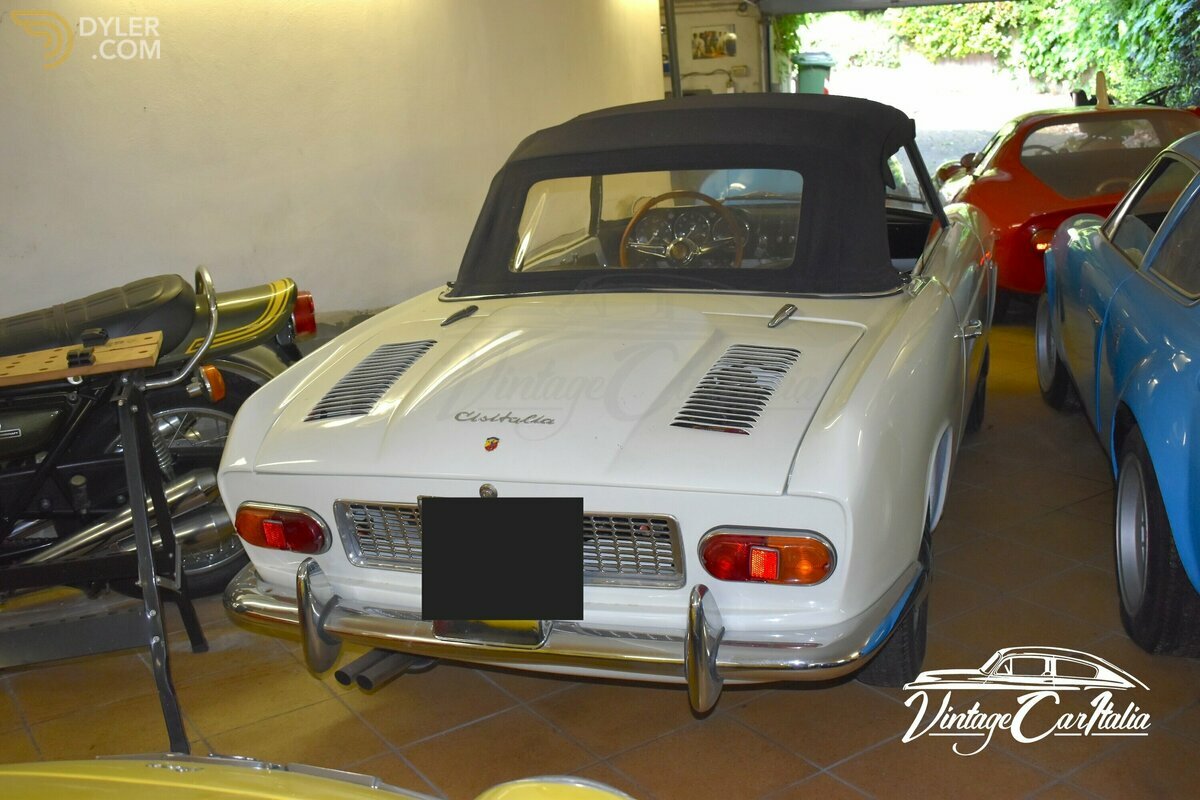 1964 Abarth 850 GT Cisitalia Allemano Spider, foto 5