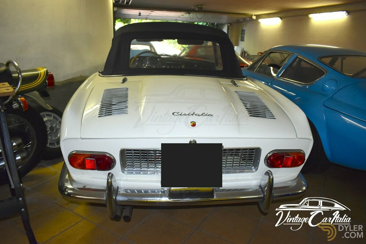 1964 Abarth 850 GT Cisitalia Allemano Spider, foto 6