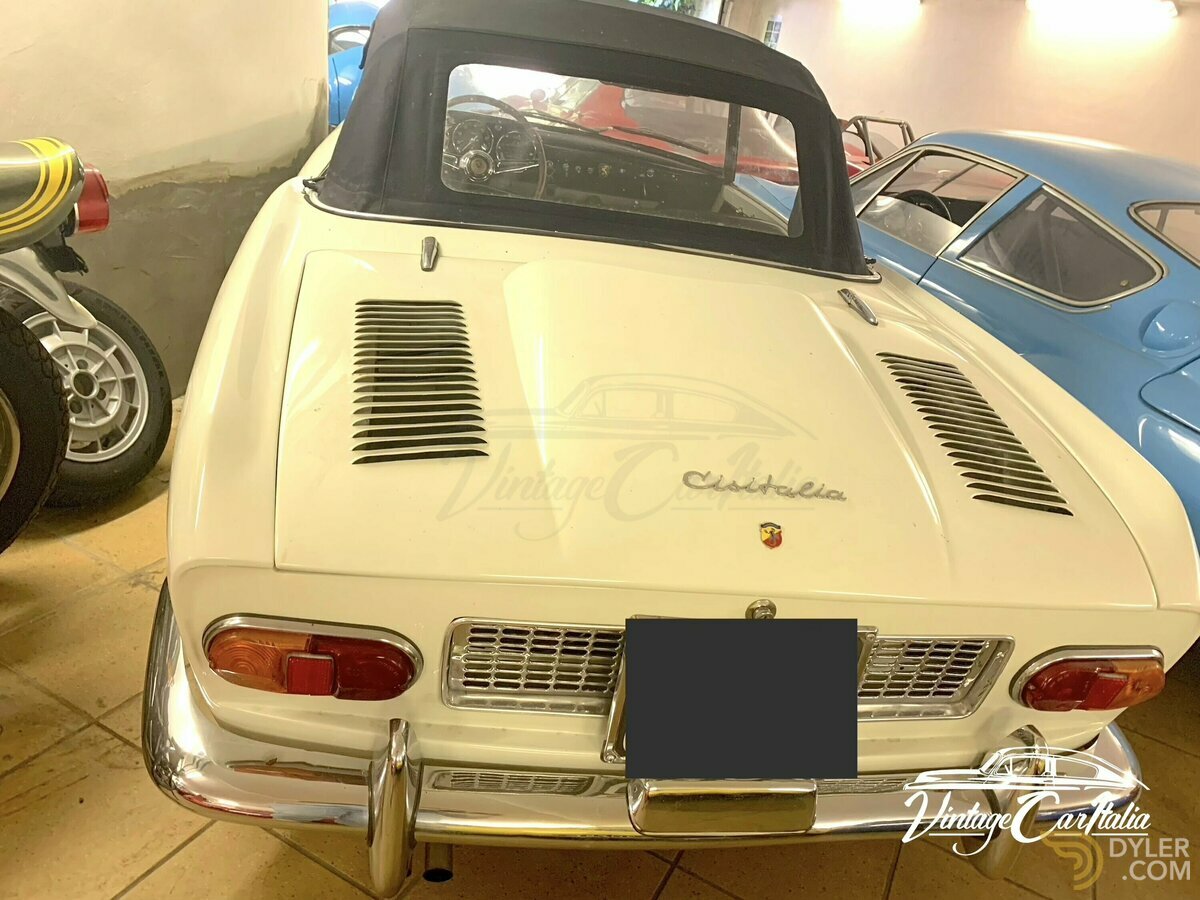 1964 Abarth 850 GT Cisitalia Allemano Spider, foto 7