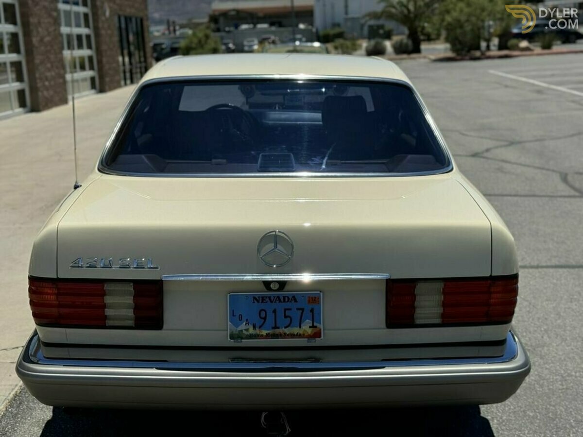 1987 Mercedes-Benz 420, foto 4