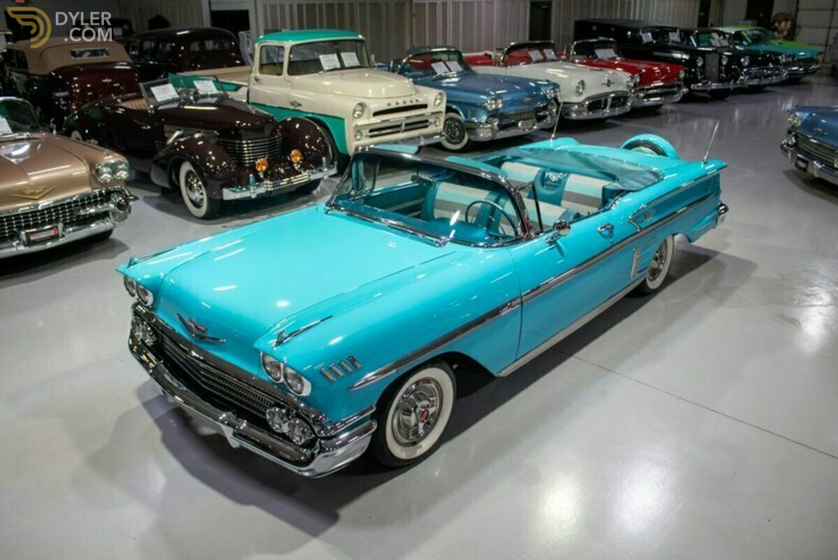 Classic 1958 Chevrolet Impala For Sale. Price 189 995 USD - Dyler