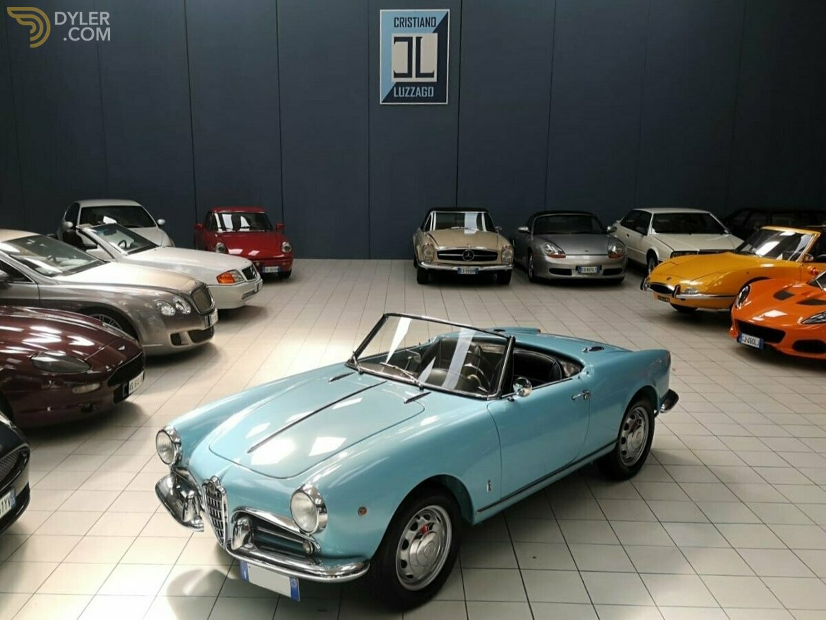 1957 Alfa Romeo Giulietta SPIDER S1 750D SWB, foto 2