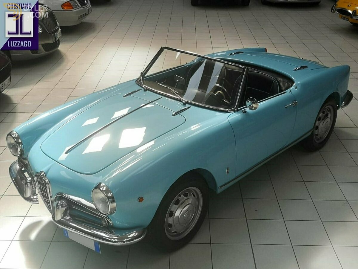 1957 Alfa Romeo Giulietta SPIDER S1 750D SWB, foto 9