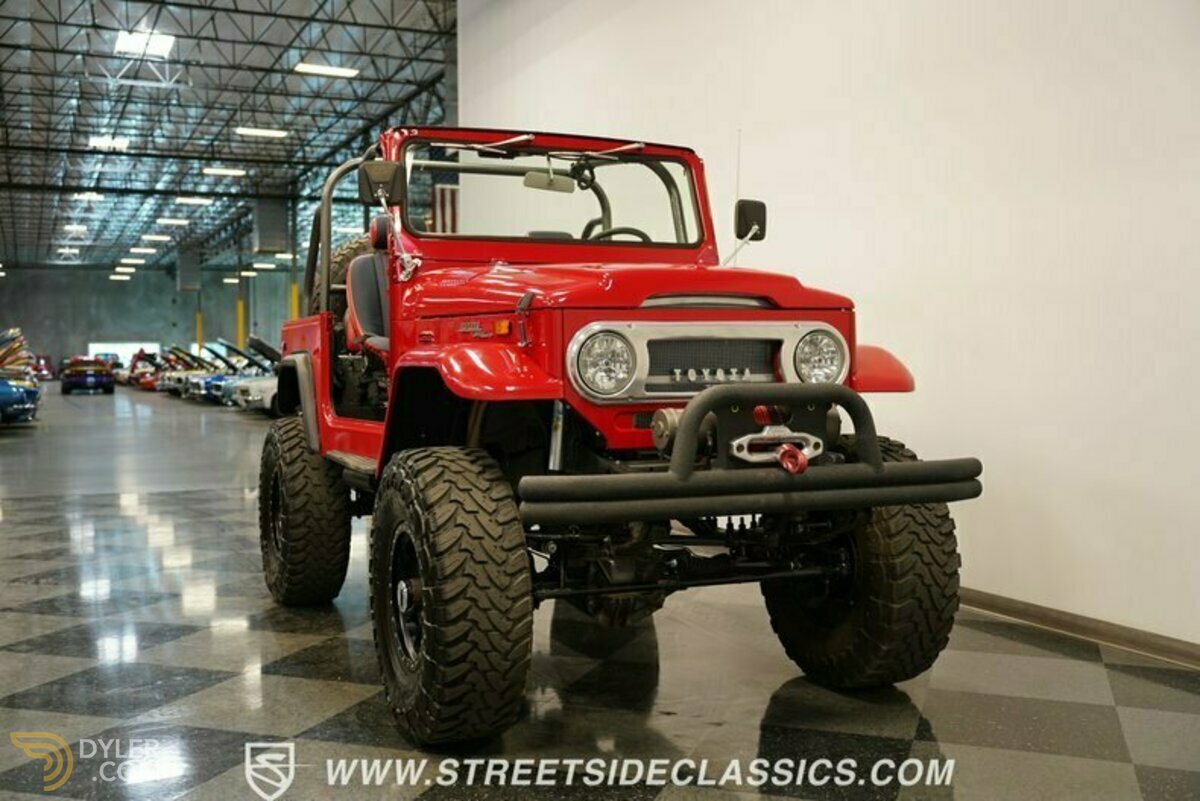 EBBRO TOYOTA LAND CRUISER BJ 40 赤 1972 Toyota Land Cruiser FJ40 for sale on BaT Auctions