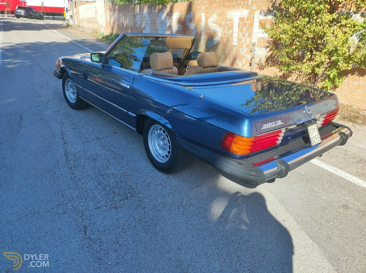 1982 Mercedes-Benz 380 SL R107, foto 5