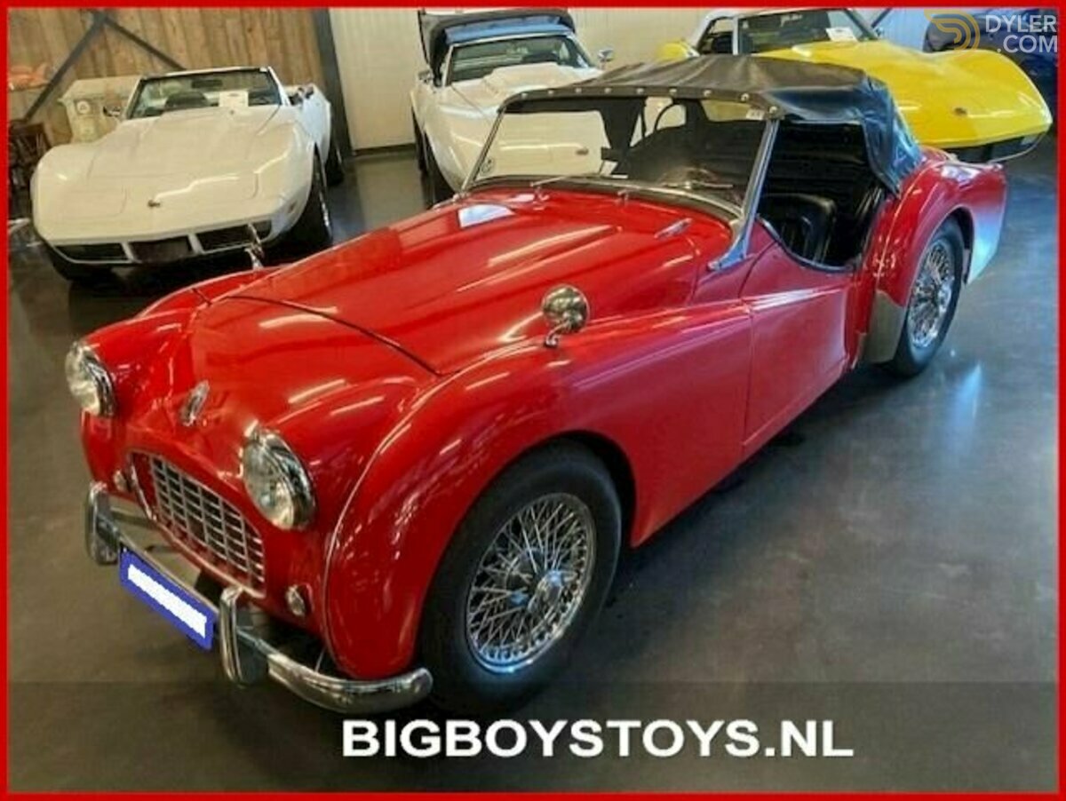 1957 Triumph TR3 Small Mouth, foto 2