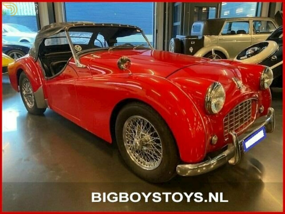 1957 Triumph TR3 Small Mouth, foto 3