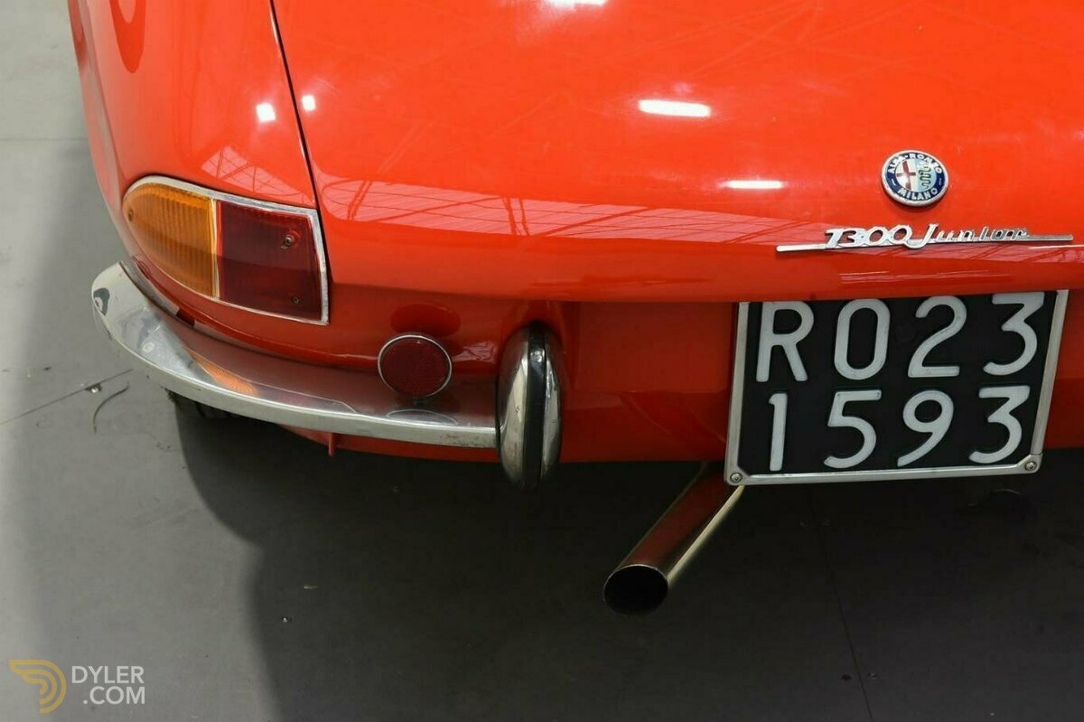 1969 Alfa Romeo Spider 1300 JUNIOR OSSO DI SEPPIA ASI TARGA ORO, foto 9