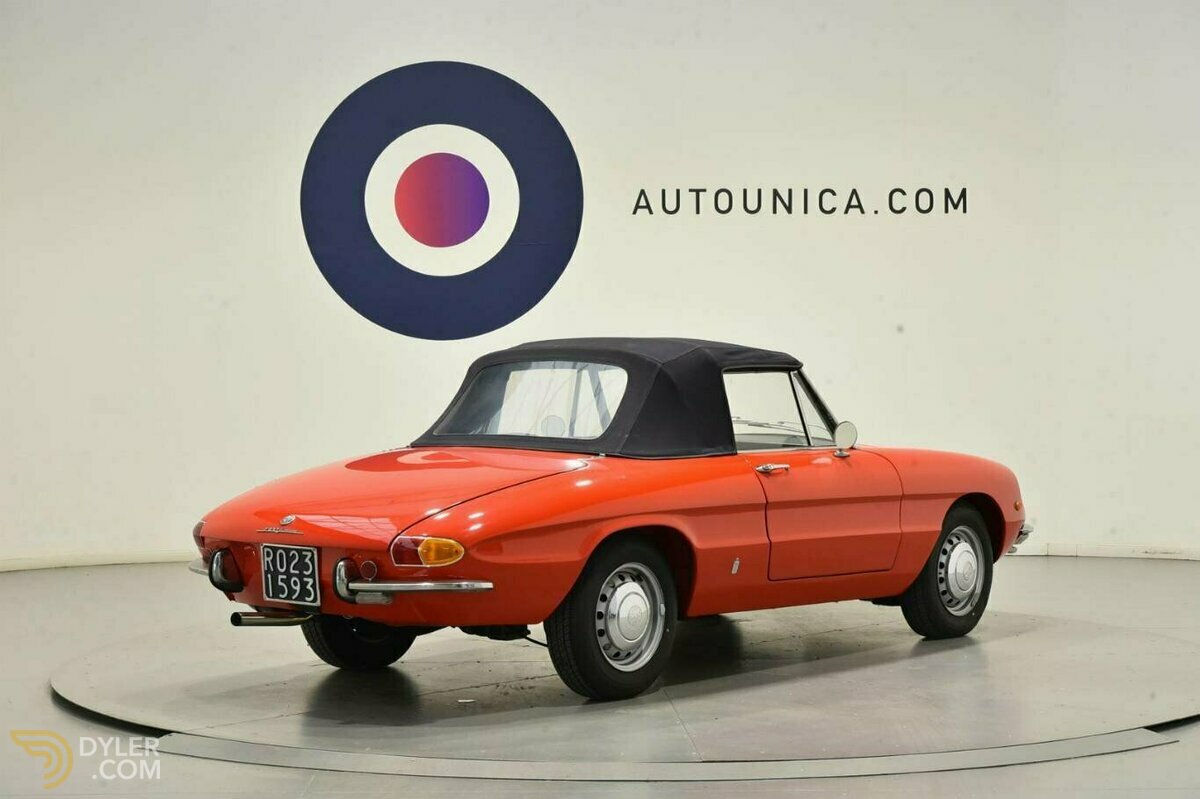 1969 Alfa Romeo Spider 1300 JUNIOR OSSO DI SEPPIA ASI TARGA ORO, foto 12