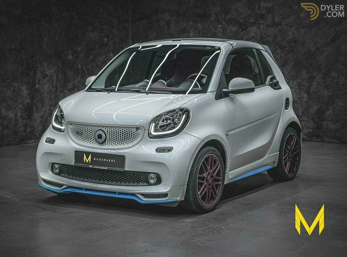 2018 Smart ForTwo cabrio BRABUS tailor made `MORNING FROST' For