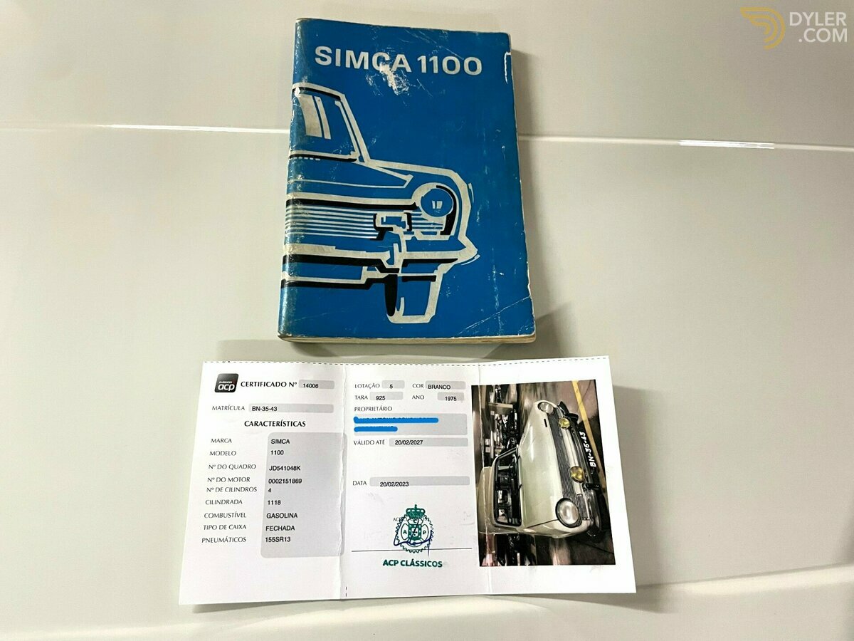1975 Simca 1100 VF 2, foto 12