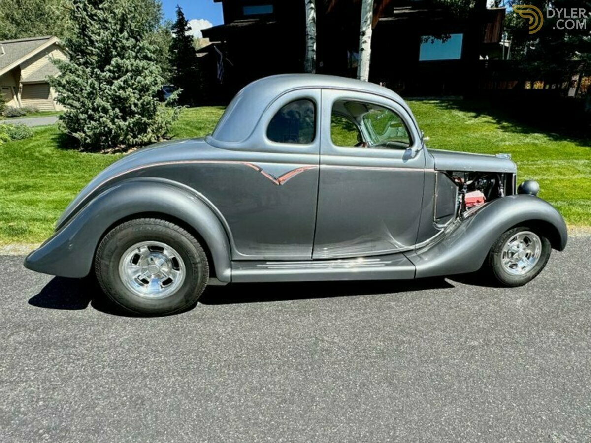 1935 Ford Street Rod Big block 502 Chevrolet engine, foto 10