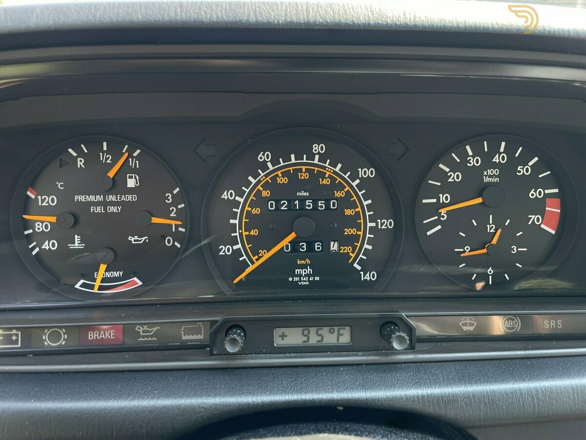 1989 Mercedes-Benz 190 2.6L R6, foto 12
