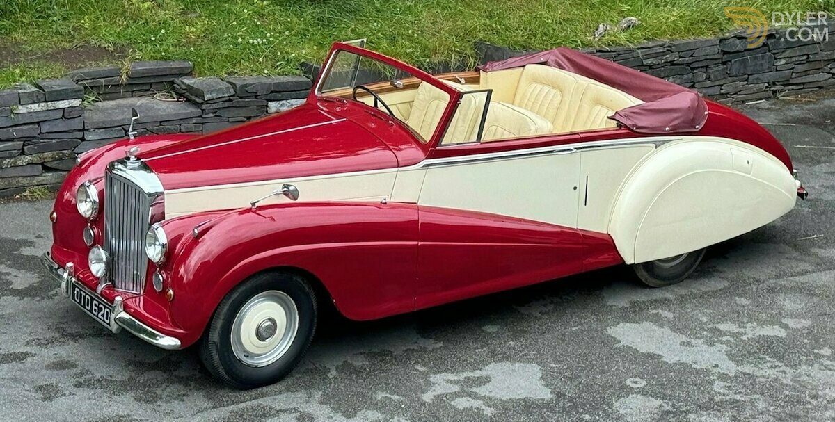 1952 Bentley Mark VI Park Ward DHC B455NY, foto 2