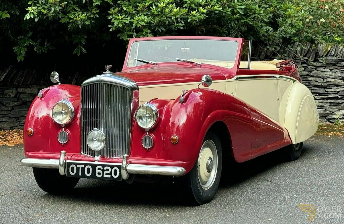 1952 Bentley Mark VI Park Ward DHC B455NY, foto 6