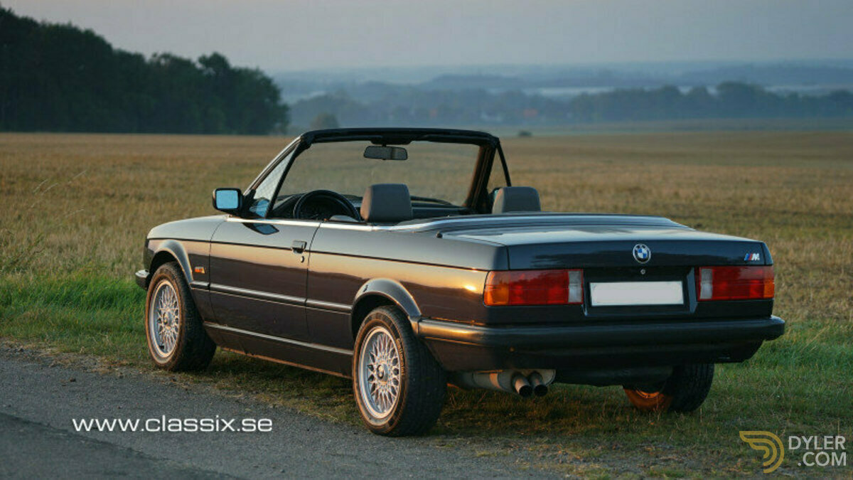 1989 BMW 325i BMW 325i E30 Convertible, foto 2