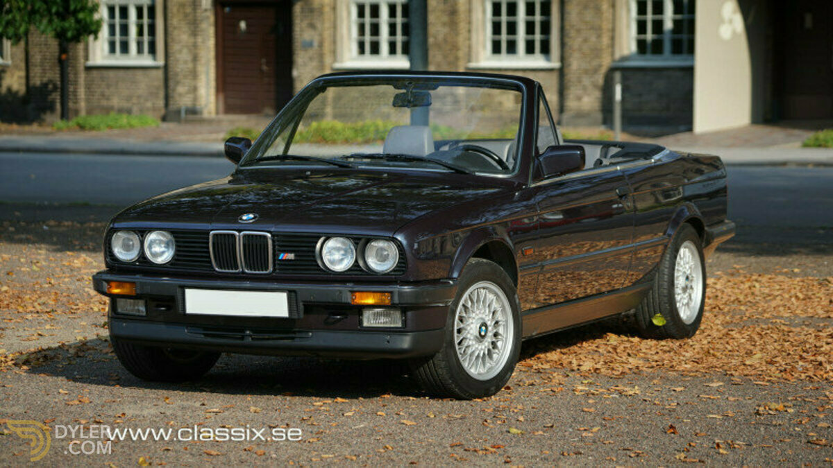 1989 BMW 325i BMW 325i E30 Convertible, foto 12