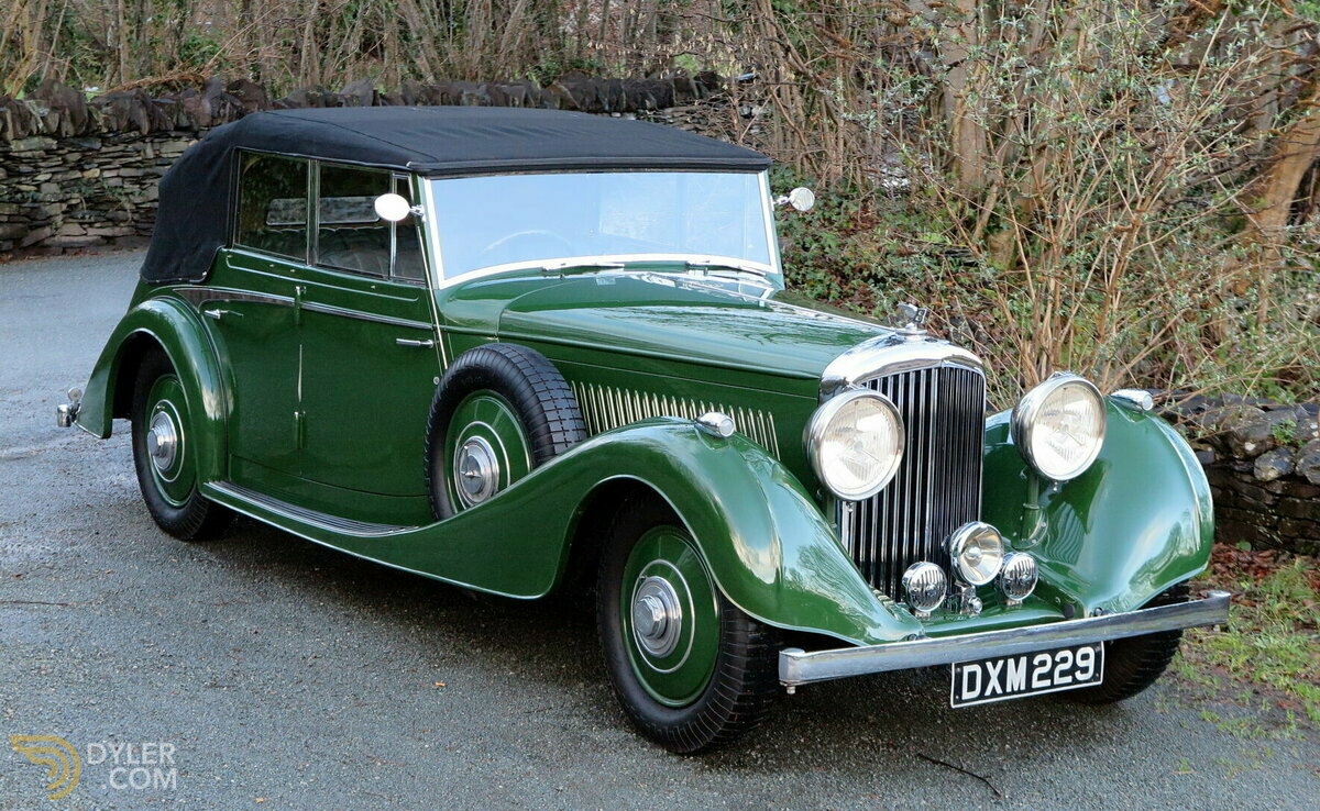 1937 Bentley 4¼ Vanden Plas 'Allweather' Tourer B179JY, foto 8
