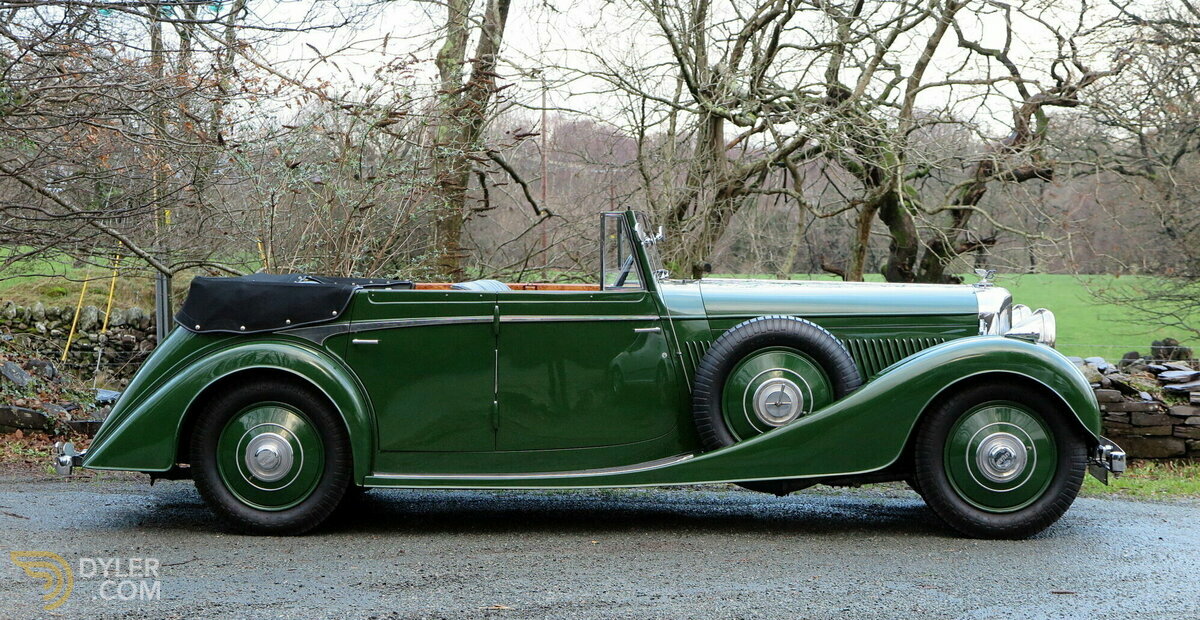 1937 Bentley 4¼ Vanden Plas 'Allweather' Tourer B179JY, foto 12