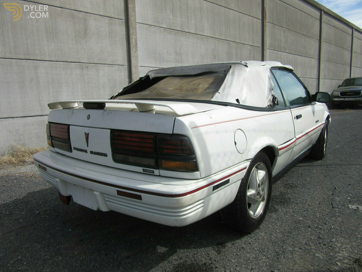 1992 Pontiac Sunbird Cabriolet, foto 3