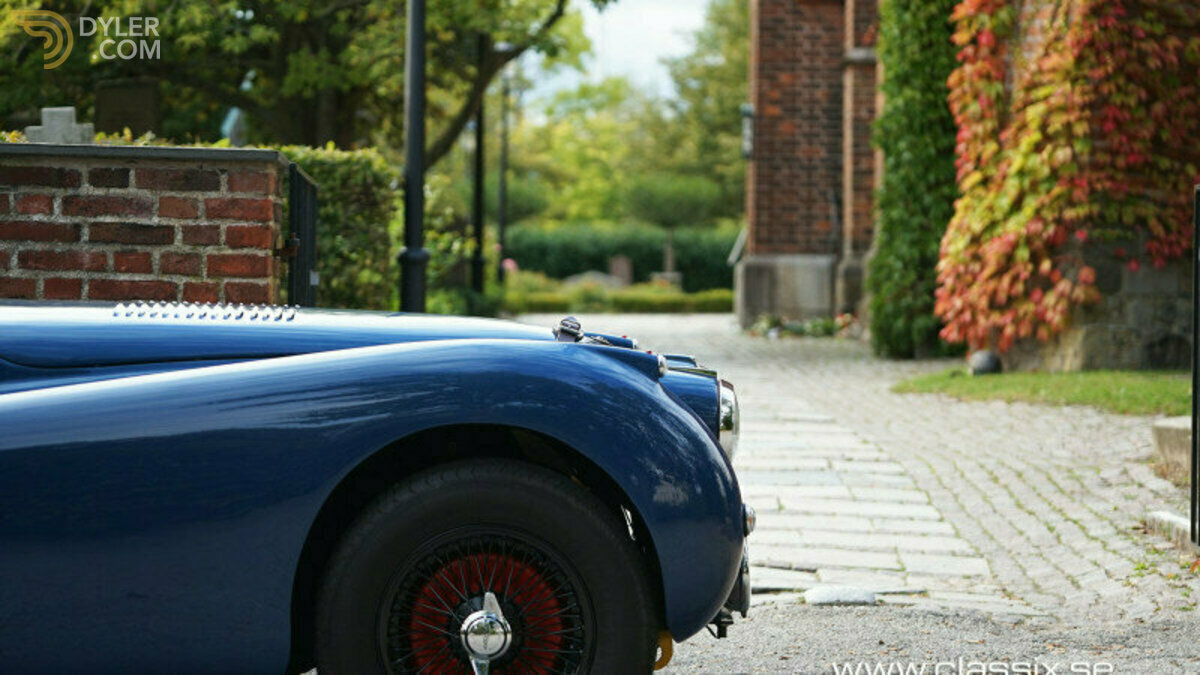 1953 Jaguar XK 120 FHC Rally, foto 6