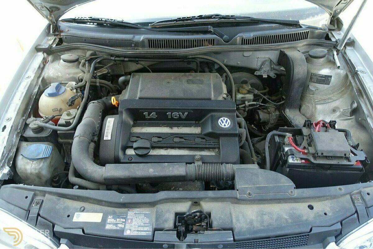 2001 Volkswagen Golf IV Edition Klima 2x Airbag bedingt fahrbereit, foto 5