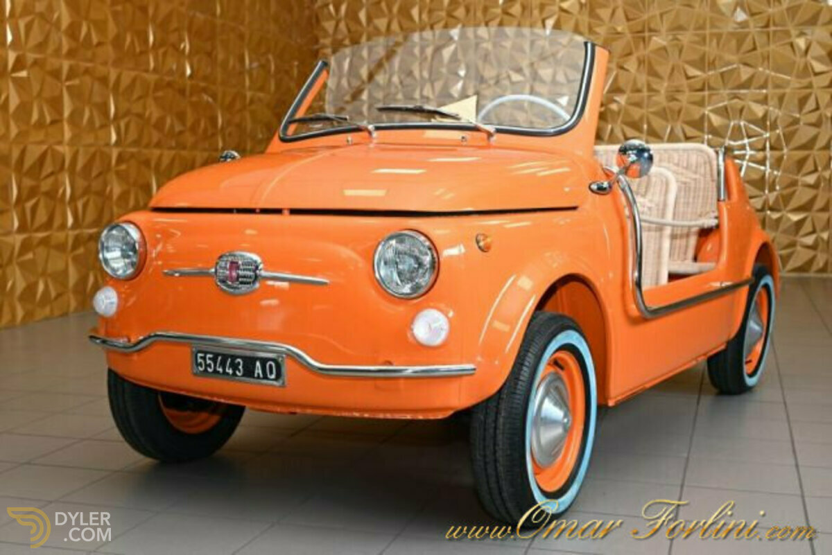 1969 Fiat 500 F110 SPIAGGINA TOTALMENTE RESTAURATA TARGHE ORIGIN, foto 1