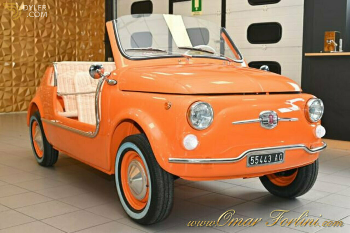 1969 Fiat 500 F110 SPIAGGINA TOTALMENTE RESTAURATA TARGHE ORIGIN, foto 2