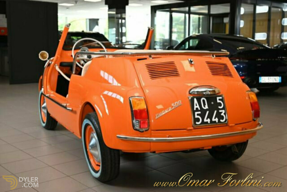 1969 Fiat 500 F110 SPIAGGINA TOTALMENTE RESTAURATA TARGHE ORIGIN, foto 3