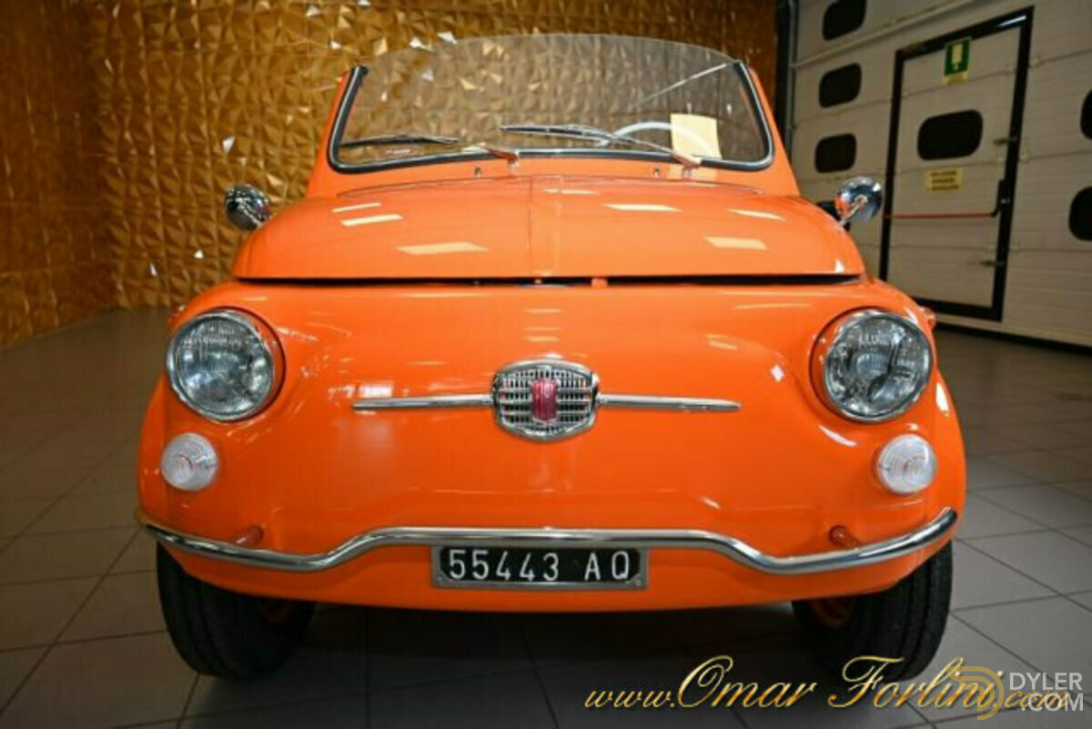 1969 Fiat 500 F110 SPIAGGINA TOTALMENTE RESTAURATA TARGHE ORIGIN, foto 5