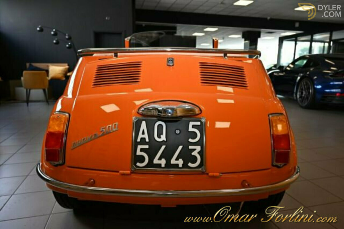 1969 Fiat 500 F110 SPIAGGINA TOTALMENTE RESTAURATA TARGHE ORIGIN, foto 6