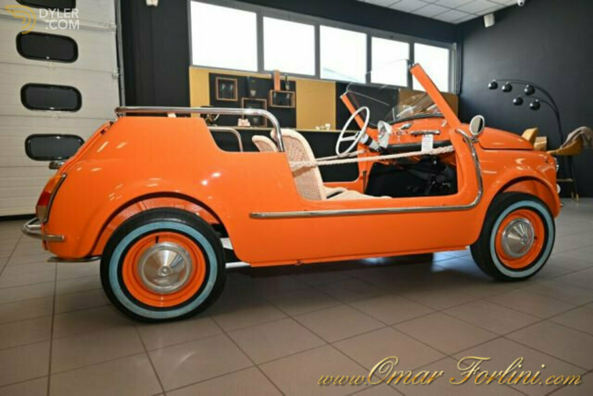 1969 Fiat 500 F110 SPIAGGINA TOTALMENTE RESTAURATA TARGHE ORIGIN, foto 7