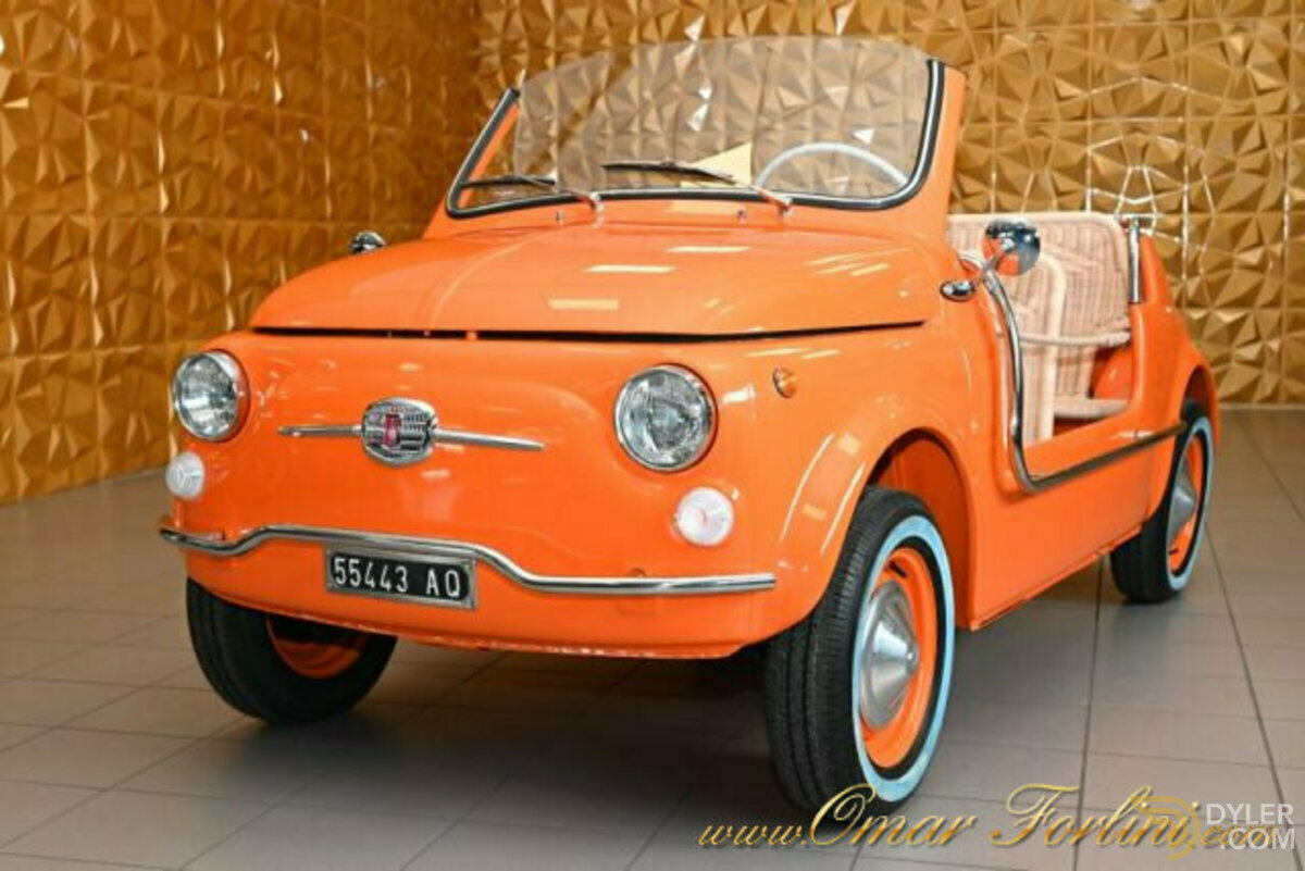 1969 Fiat 500 F110 SPIAGGINA TOTALMENTE RESTAURATA TARGHE ORIGIN, foto 11