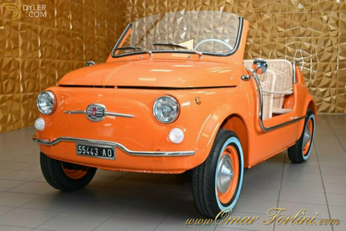 1969 Fiat 500 F110 SPIAGGINA TOTALMENTE RESTAURATA TARGHE ORIGIN, foto 12