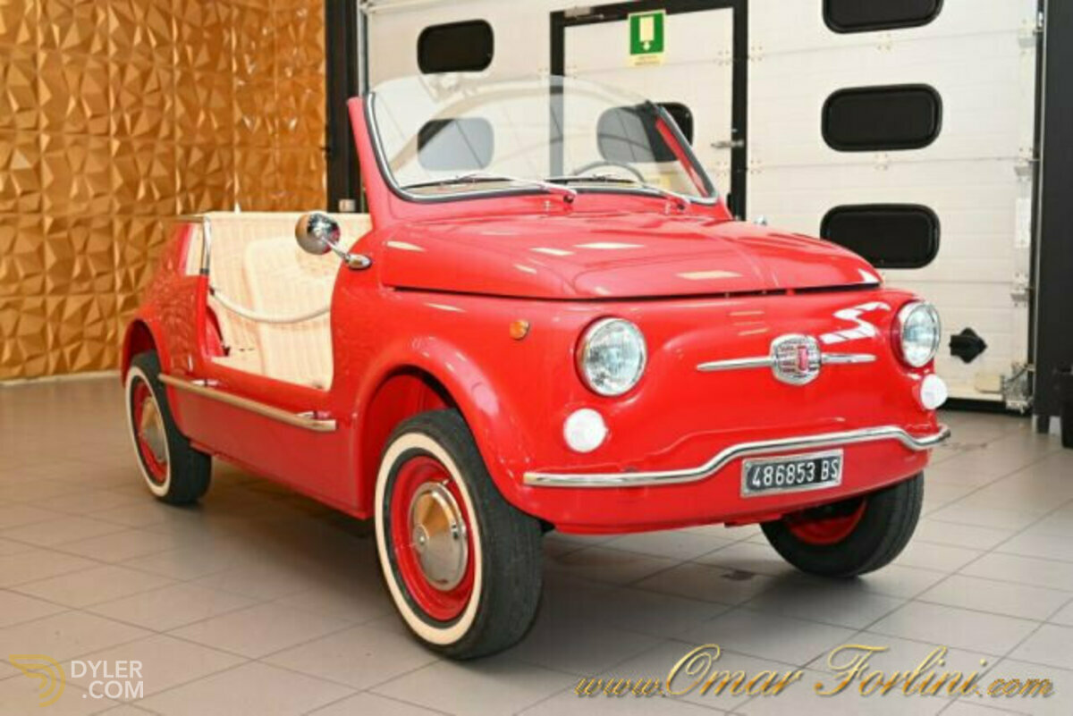 1975 Fiat 500 F110 SPIAGGINA TOTALMENTE RESTAURATA TARGHE ORIGIN, foto 2