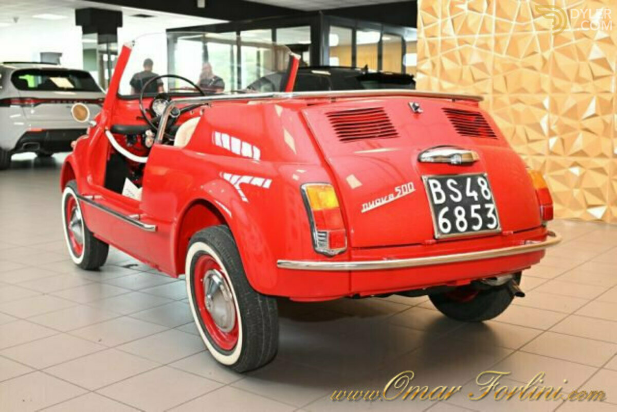 1975 Fiat 500 F110 SPIAGGINA TOTALMENTE RESTAURATA TARGHE ORIGIN, foto 3
