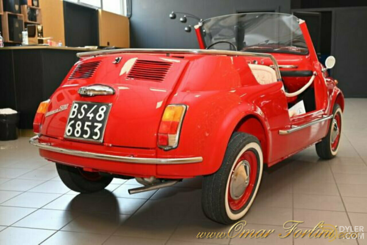 1975 Fiat 500 F110 SPIAGGINA TOTALMENTE RESTAURATA TARGHE ORIGIN, foto 4