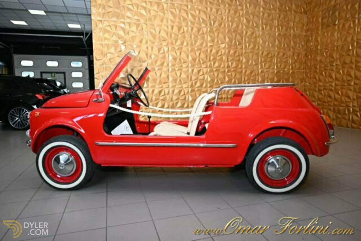1975 Fiat 500 F110 SPIAGGINA TOTALMENTE RESTAURATA TARGHE ORIGIN, foto 6