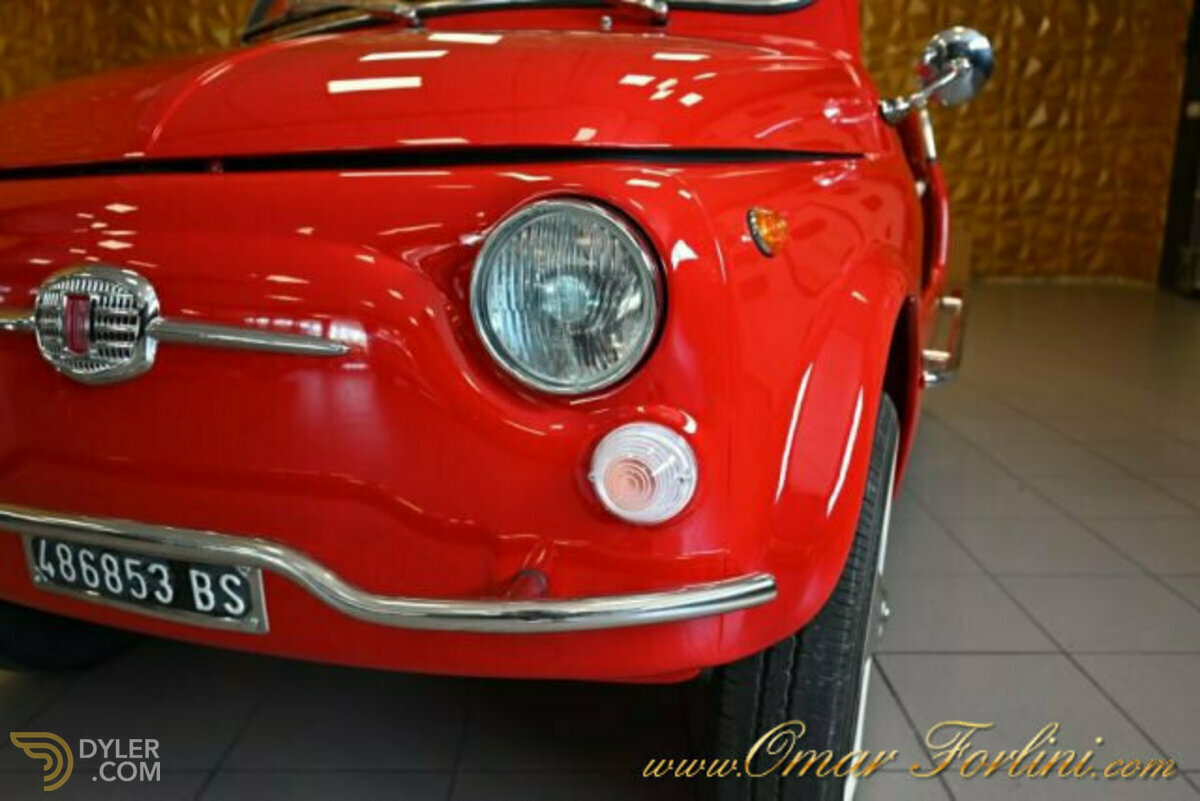 1975 Fiat 500 F110 SPIAGGINA TOTALMENTE RESTAURATA TARGHE ORIGIN, foto 7