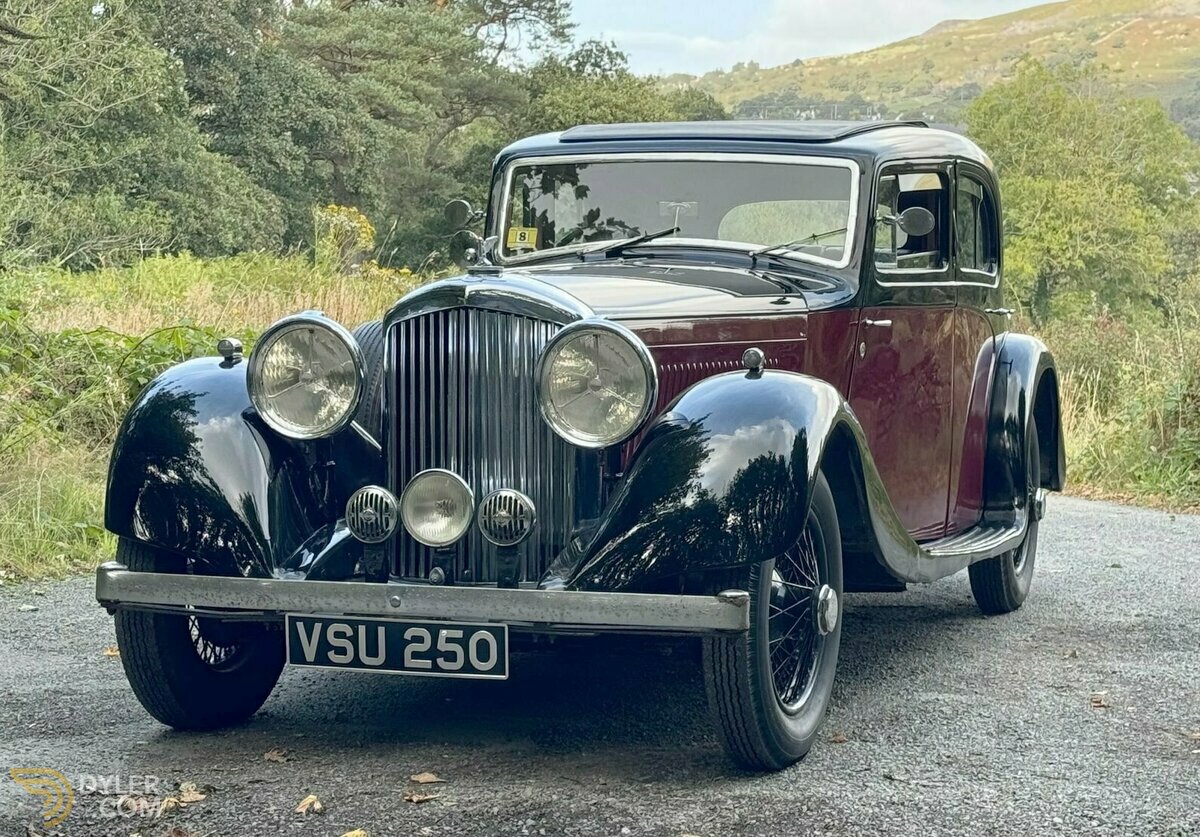 1935 Bentley 3 1/2 Litre Mulliners Sports Saloon B106EF, foto 4